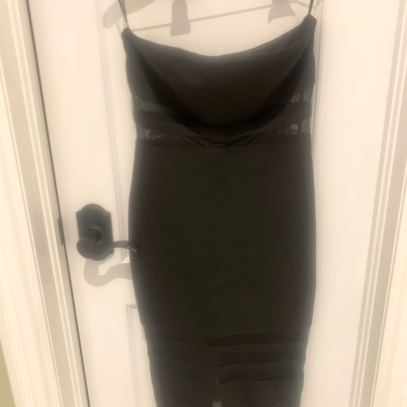 Fashion Nova Strapless Dress - Picture 1 of 4